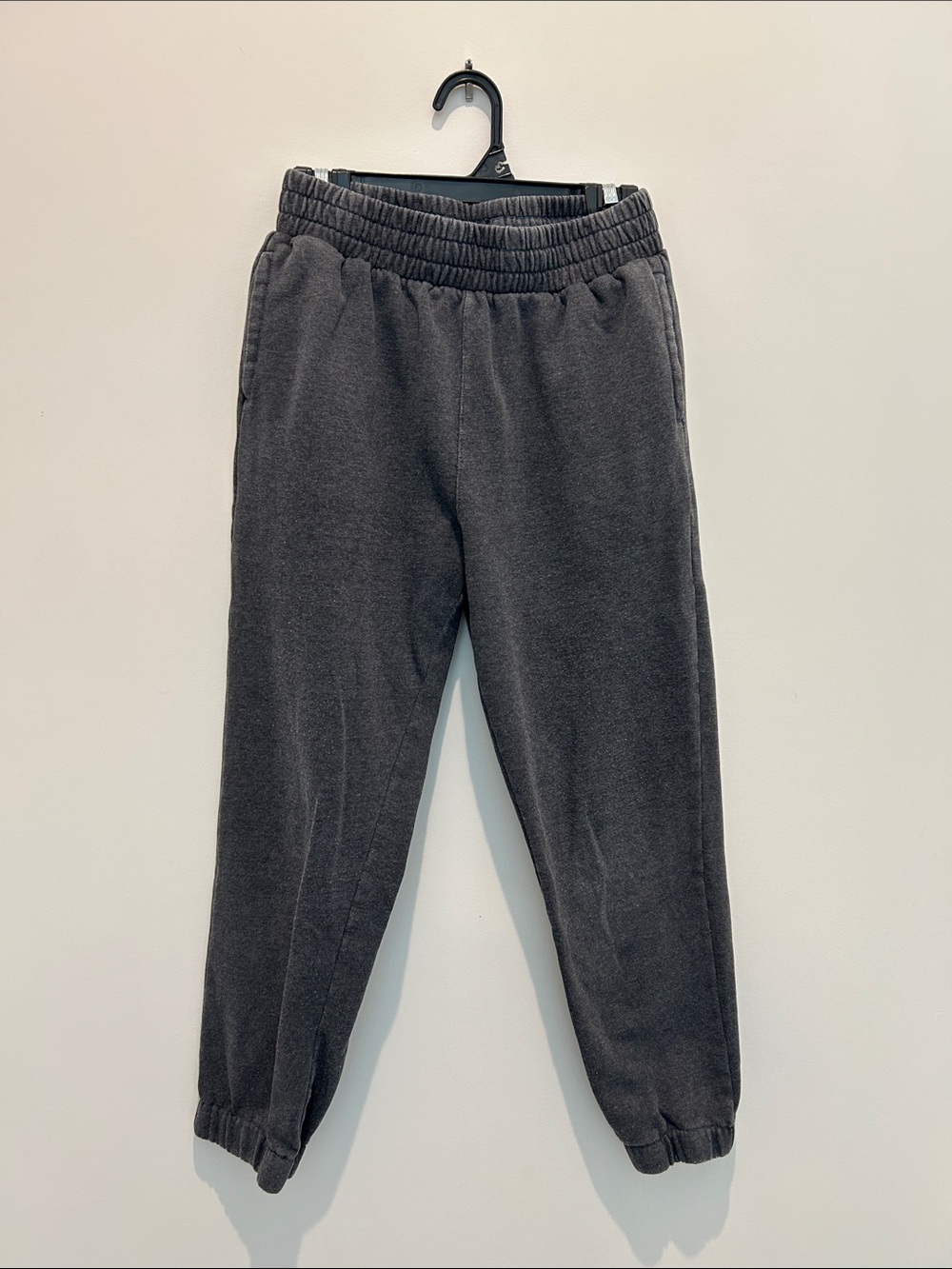 Heather gray boys joggers